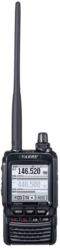 Certified B-Stock Yaesu FT-2DR C4FM 144/430 MHz Dual Band Digital Handheld Transceiver  Ships Now
