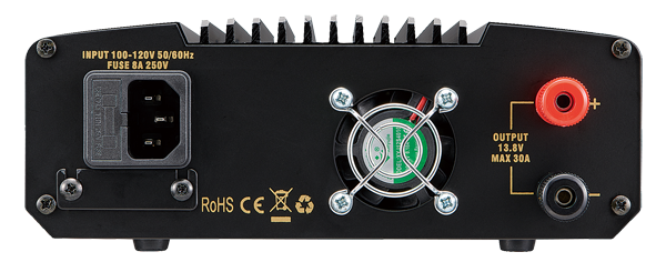 ALINCO DM-530T Digital DC Switch PS/USB 110V 30 AMPS