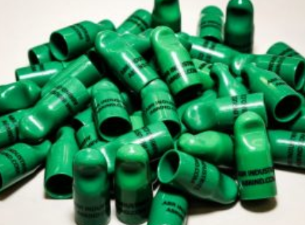 ABR Industries  PL-259 Green Protective Cover 1.5 inch 10 Pack