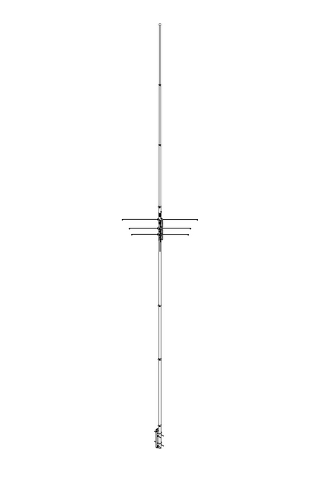 CUSHCRAFT HV-4E, HIGH PERFORMANCE VERTICAL ANTENNA 40/20/15/10 METER,ENHANCED 40 METER PERFORMANCE