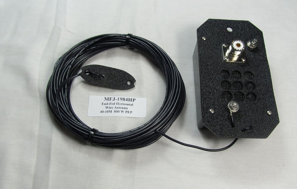 MFJ-1984HP , END FED, 1/2 WAVE, 40-10M, 800W, WIRE ANTENNA