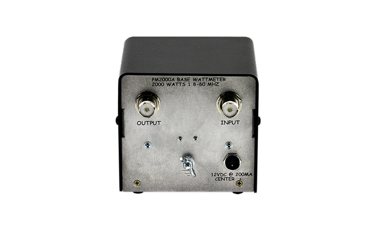 Palstar PM2000A Wattmeter 2000 Watt Cross Needle PEP / Average SWR / Wattmeter - 1.8 to 60 MHz - 300 Watt and 2 kW Scales