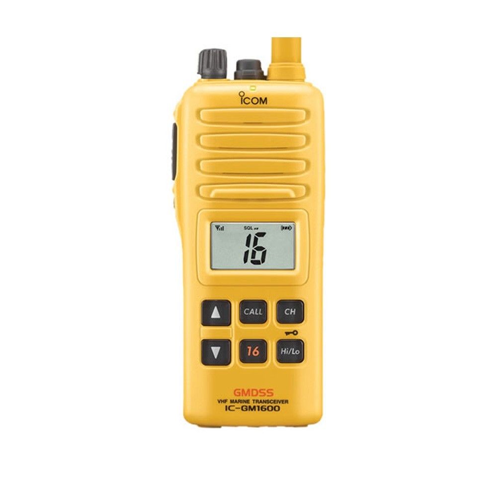 Icom RKA GM1600SC  71 VHF GMDSS Portable Marine Radio Factory Refurbished