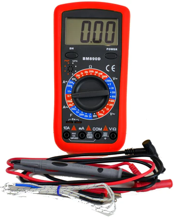 B&M BM890D AC/DC 10 Amp Digital Multimeter
