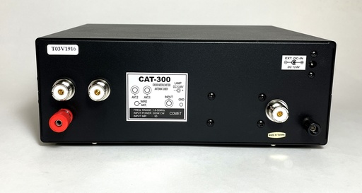 COMET-NCG CAT-300 1.8 - 50 MHz 300 Watt - Manual Antenna Tuner