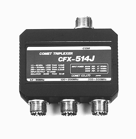 Comet CFX-514J HF-6M/2M/440MHz Triplexer