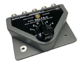 ALPHA-DELTA DELTA-4B Coaxial Switch 2 Position 500 MHz UHF Female SO239 Connectors