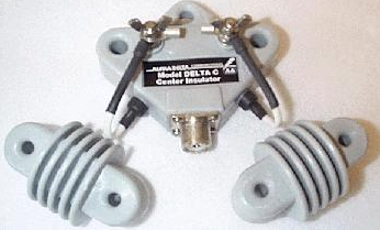 Alpha Delta DeltaC Antenna Hardware kit with Center and two ends