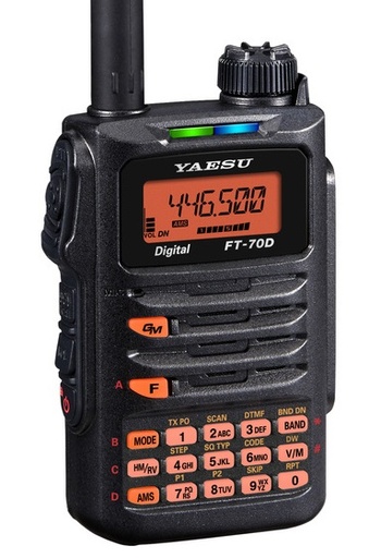 Yaesu FT-70DR C4FM Fusion Dual Band 5W HT Transceiver In Stock