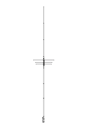 CUSHCRAFT HV-4E, HIGH PERFORMANCE VERTICAL ANTENNA 40/20/15/10 METER,ENHANCED 40 METER PERFORMANCE