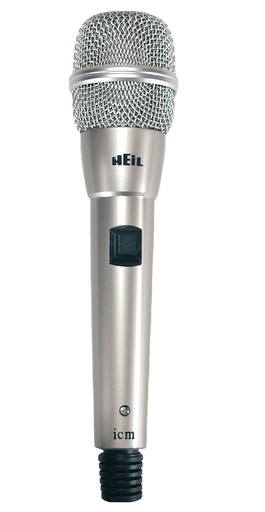 HEIL ICM Icom Compatible Desk Microphone - Condenser Element - 8 Foot 8 Pin Cable - Needs Stand