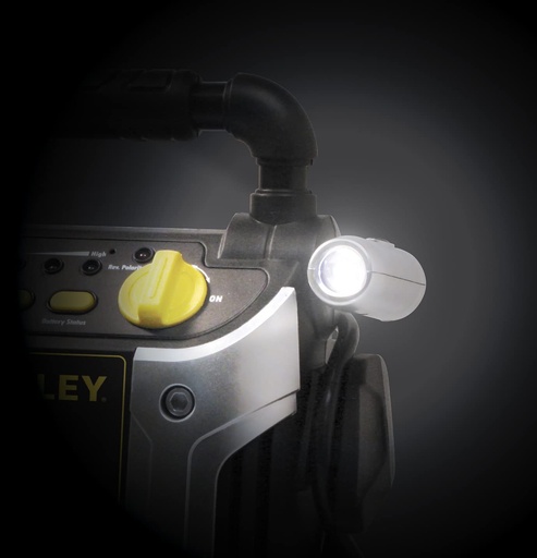 STANLEY J309 Portable Power Station Jump Starter: 600 Peak Amps, 3.1A USB Ports, Battery Clamps 