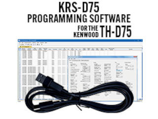 RT Systems KRS-D75-USB Programming Software and Cable for the Kenwood TH-D75