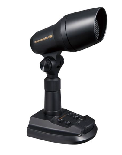 YAESU M-100 YAESU Dual Element Microphone W/Dynamic and Condenser Elements