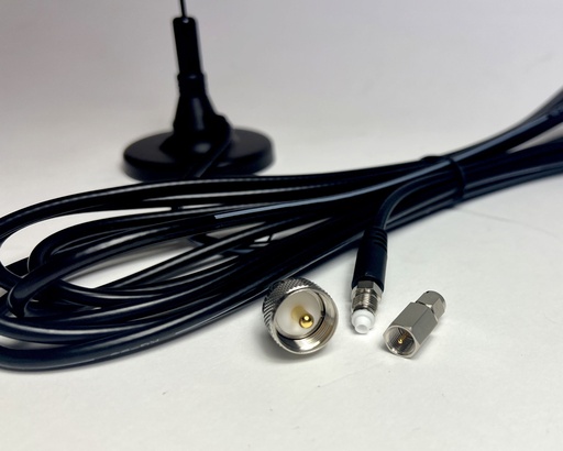 Comet Dual Band VHF/UHF Magnetic Mount Antenna - MA-721 PL-259 and SMA