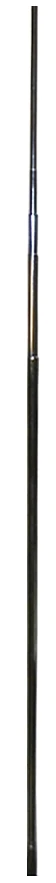 MFJ-1974 SS TEL. ANT WHIP, 8FT 3/8-24, 1978, (758-1193-3) Stainless