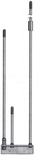 Phoenix VHF/UHF JPOLE Base Antenna 2M/70CM  143-149 MHz + 437-450 MHz