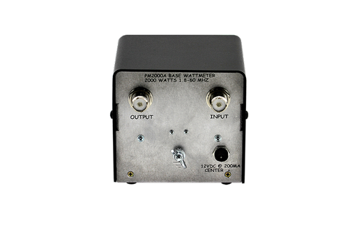 Palstar PM2000A Wattmeter 2000 Watt Cross Needle PEP / Average SWR / Wattmeter - 1.8 to 60 MHz - 300 Watt and 2 kW Scales