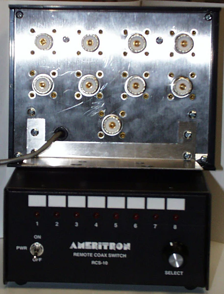 Ameritron RCS-10L, ANTENNA SWITCH, 8-P, LIGHTING PROTECTED