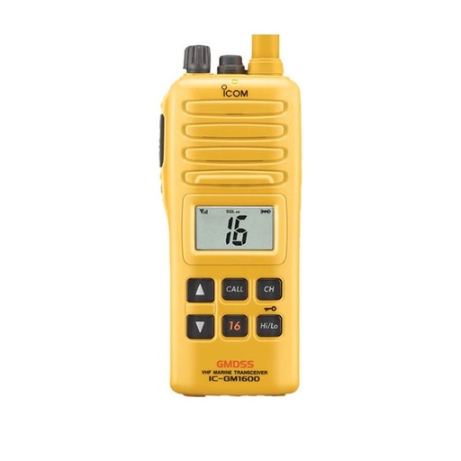 Icom RKA GM1600SC  71 VHF GMDSS Portable Marine Radio Factory Refurbished