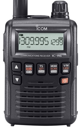 Blue RKB-R6 Sport Icom R6 Wideband Handheld Receiver Blue Due in 3-5-21