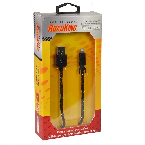 RoadKing 7ft MFI Lightning Cable To USB-A IPhone Heavy Duty