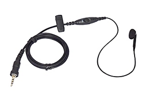 YAESU SSM-517A Earpiece Microphone For Threaded Single-Pin Yaesu Hand Held Radios - VX-7R