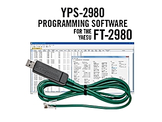 YPS-2980 Programming Software and USB-29F cable for the Yaesu FT-2980