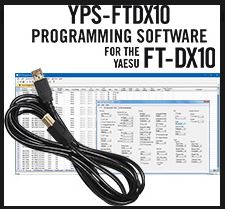 YPS-DX10-USB Programming Software and RT-42 USB cable for the Yaesu FT-DX10